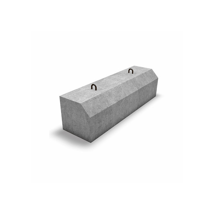 Блок лотков бетонный Б 1-18-75